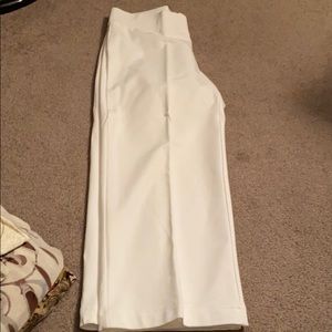 White cropped capris (J Jill)